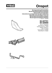 VBG 56-227701 Mounting Instruction/Spare Parts List
