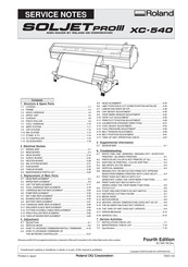 Roland Soljet Pro Iii Xc 540 Manuals Manualslib