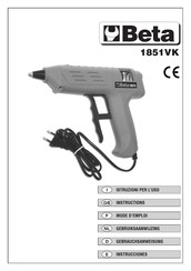 Beta 1851VK Instructions Manual
