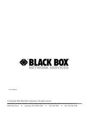 Black Box RM330A-R3 Manual