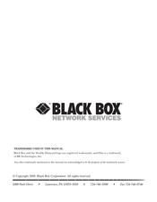 Black Box Elite Plus RM969A Manual