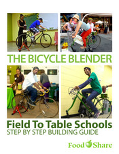 FoodShare Bicycle Blender Step By Step Building Manual