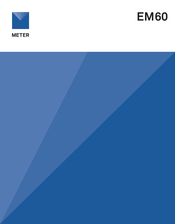 METER EM60 Series Manual