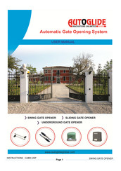 Autoglide CABRI-20P User Manual