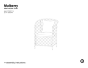Target Mulberry FRS60721-2 Assembly Instructions Manual