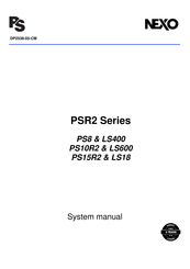 Nexo PSR2 Series System Manual
