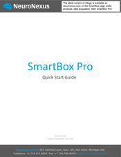 NeuroNexus SmartBox Pro Quick Start Manual