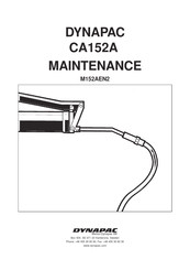 Dynapac CA152A Maintenance Manual
