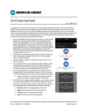 Renkus-Heinz DC12/2 Quick Start Manual