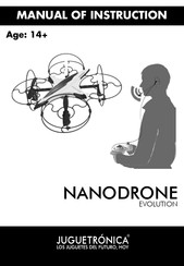 Juguetronica NANODRONE EVOLUTION Manual Of Instruction