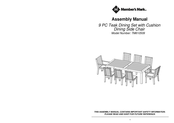 Member's Mark TM610509 Assembly Manual
