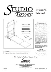 Stamina Studio Tower Combination Unit Owner's Manual