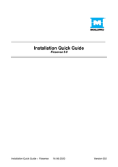 MOULDPRO VFS8 1-18 K Installation Quick Manual