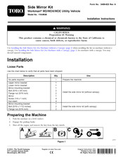 Toro 119-9546 Installation Instructions