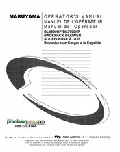 Maruyama BL5700HP Operator's Manual
