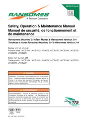 Textron Ransomes LKCB204 Safety, Operation & Maintenance Manual