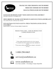 South Shore 3760038 Assembly Instructions Manual