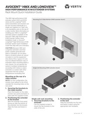 Vertiv Avocent LV 5000 Series Quick Installation Manual