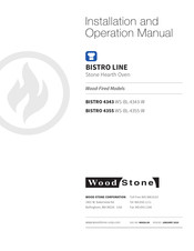 Wood Stone WS-BL-4343-W Installation And Operation Manual