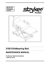 Stryker 2100 Maintenance Manual