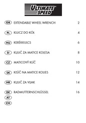 ULTIMATE SPEED KH 4055 EXTENDABLE WHEEL WRENCH Manual