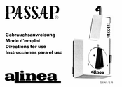 Passap alinea Directions For Use Manual