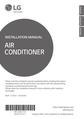 LG Multi V ARNU183B4G2 Installation Manual
