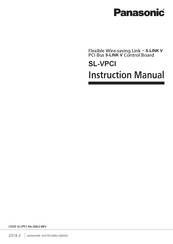 Panasonic S-LINK V Instruction Manual