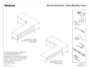 Steelcase Elective Elements Glass Modesty Panel Assembly Instructions Manual