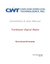 CWT Trailblazer TB 2.4-5.8 Series Installation & User Manual