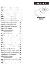 Hans Grohe Raindance Rainfall 28433400 Instructions For Use/Assembly Instructions