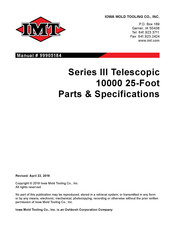 IMT Telescopic III Series Parts & Specifications