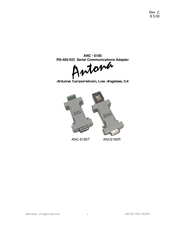 Antona ANC-6185R Manual