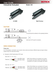 Moteck IA5 User Manual