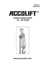ACCO Brands Accolift Instructions Manual