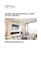 Ortal Clear 150 Installation And Operation Manual