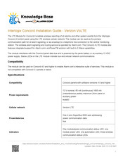 Alarm.Com Knowledge Base Verizon VoLTE Installation Manual