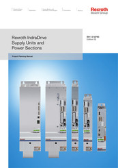 Bosch Rexroth IndraDrive HMV Project Planning Manual