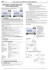 elsner elektronik 70141 Technical Specifications And Installation Instructions