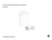 Target Modern Milan FRS50145ST Assembly Instructions Manual