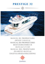 Jeanneau PRESTIGE 32 Owner's Manual