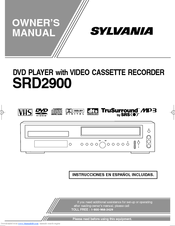 Sylvania SRD2900 Owner's Manual