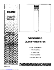 Sears 625.34823 Owner's Manual