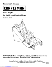 Craftsman 33731 Operator's Manual