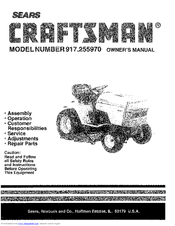 Craftsman 917.25597 Owner's Manual