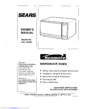 Kenmore 565. 66480 Owner's Manual