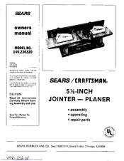 Sears 149.23632 Owner's Manual