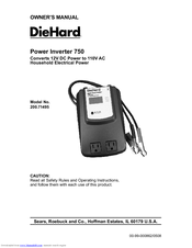 DieHard 200.71495 Owner's Manual