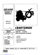 Craftsman 580.7515 Owner's Manual