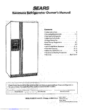 Kenmore 51248 Owner's Manual